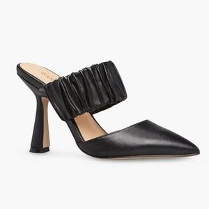 Shoedazzle AGDA Ruched Mules